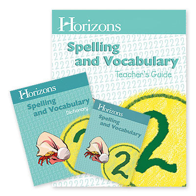HORIZONS 2nd Grade Spelling and Vocabulary Set