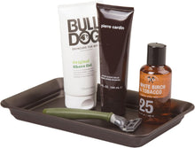 Load image into Gallery viewer, iDesign Vanity Tray Organizer, Set of 2, 9.7" x 6.3" x 1", Bronze
