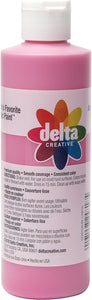 Delta Creative DEL800.2481 Acrylic 8 oz Fuchsia Ceram Coat