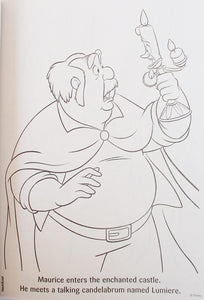 Disney Beauty and The Beast Design and Doodle by Colortivity