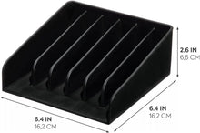 Load image into Gallery viewer, Sarah Tanno Collection Silicone Makeup Palette Holder, Black
