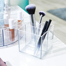 Load image into Gallery viewer, iDesign The Sarah Tanno Collection Cosmetic Organizer Cube, Clear
