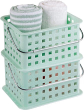 Load image into Gallery viewer, iDesign Spa Basket, Small, Mint
