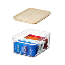 Load image into Gallery viewer, iDesign Storage Bin w Lid Rosanna Pansino Collection – Medium
