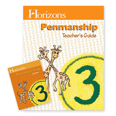 HORIZONS 3rd Grade Penmanship Set