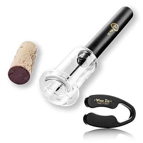 Wine Ziz Wine Pump Pressure Opener w Foil Cutter Gift Set