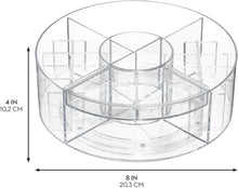 Load image into Gallery viewer, iDesign The Sarah Tanno Collection Lazy Susan Spinning Organizer
