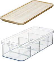 Load image into Gallery viewer, iDesign Dividers, 3 Pack, The Rosanna Pansino Collection – 5.8”, Clear Dividers
