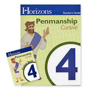 HORIZONS 4th Grade Penmanship Set