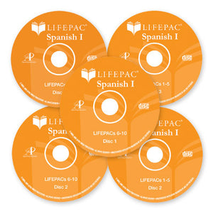 LIFEPAC Spanish I Complete Set with CDs