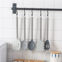 Load image into Gallery viewer, COOK WITH COLOR Silicone Cooking Utensils Kitchen Set, 5 Pieces, Grey Ombre
