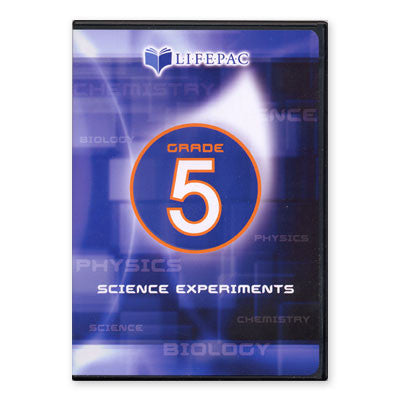 Lifepac 5th Grade Science Experiments DVD