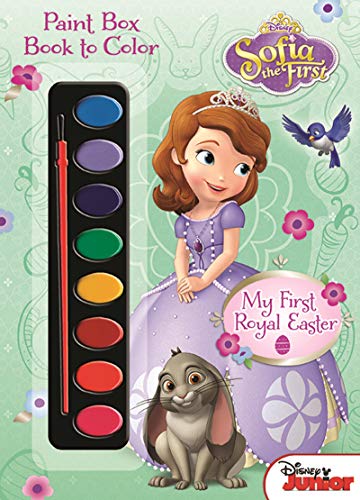 Bendon Disney Sofia The First 48-Page My First Royal Easter Coloring and Activity Book with 8 Watercolors