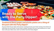 Load image into Gallery viewer, The Party Dipper 4 Pack (Primary Colors)
