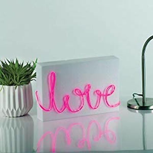 DIY Personalize Your Own Pink Neon Light Paladone NIB MF